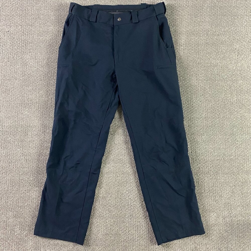 Blauer Flexrs Covert Tactical Pants 8666 Men's 36 Dark Navy Blue Ripstop Cargo